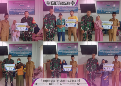 Jaga Konsistensi, Pemdes Tanjungsari Tuntaskan Penyaluran BLT Dana Desa Triwulan II