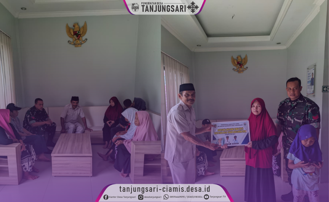 Pemerintah Desa Tanjungsari Salurkan BLT Dana Desa Triwulan I Tahun 2026
