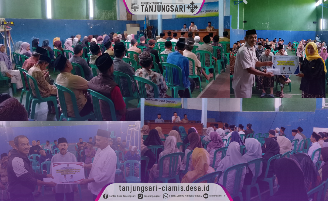 Pemerintah Desa Tanjungsari Salurkan Insentif dan Tambahan Kesejahteraan bagi Ratusan Kader, Lembaga, dan Guru Keagamaan