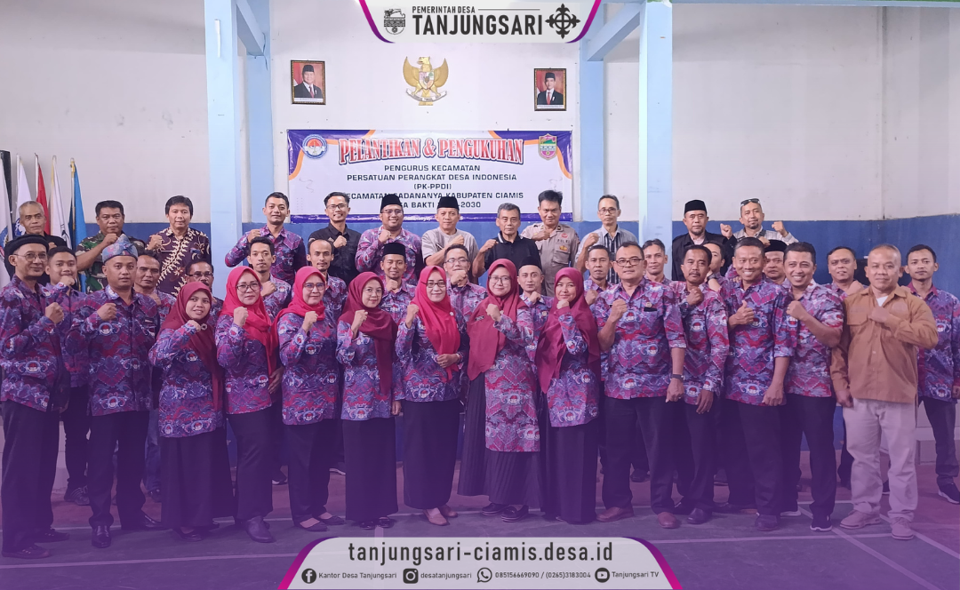 Pelantikan PPDI Kecamatan Sadananya Periode 2025–2030 di Aula Desa Tanjungsari