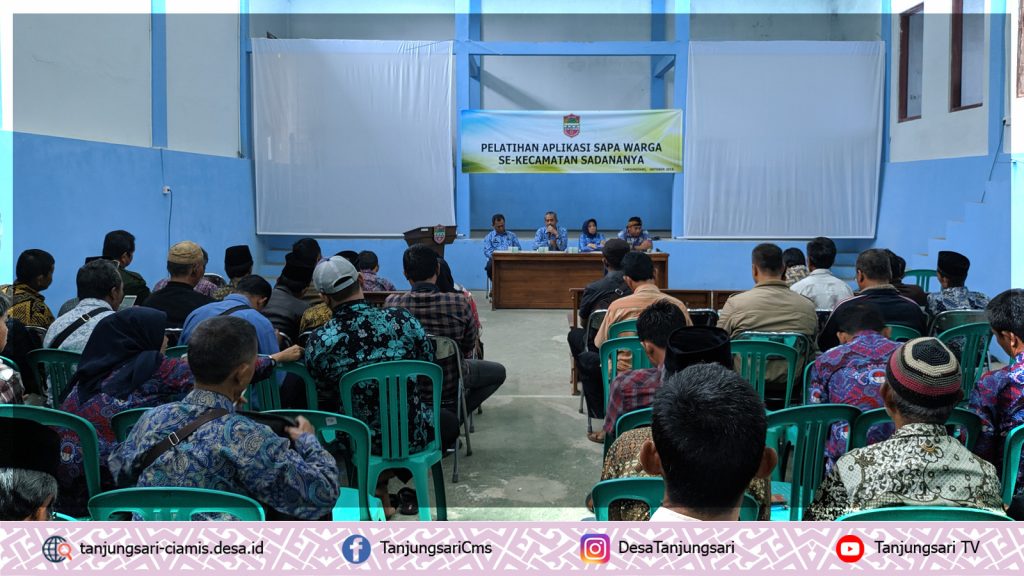 Pelatihan Sapa Warga