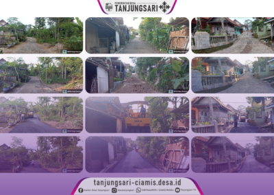 Tingkatkan Mobilitas Warga, Pemerintah Desa Tanjungsari Rampungkan Pengaspalan Jalan Cukanguncal
