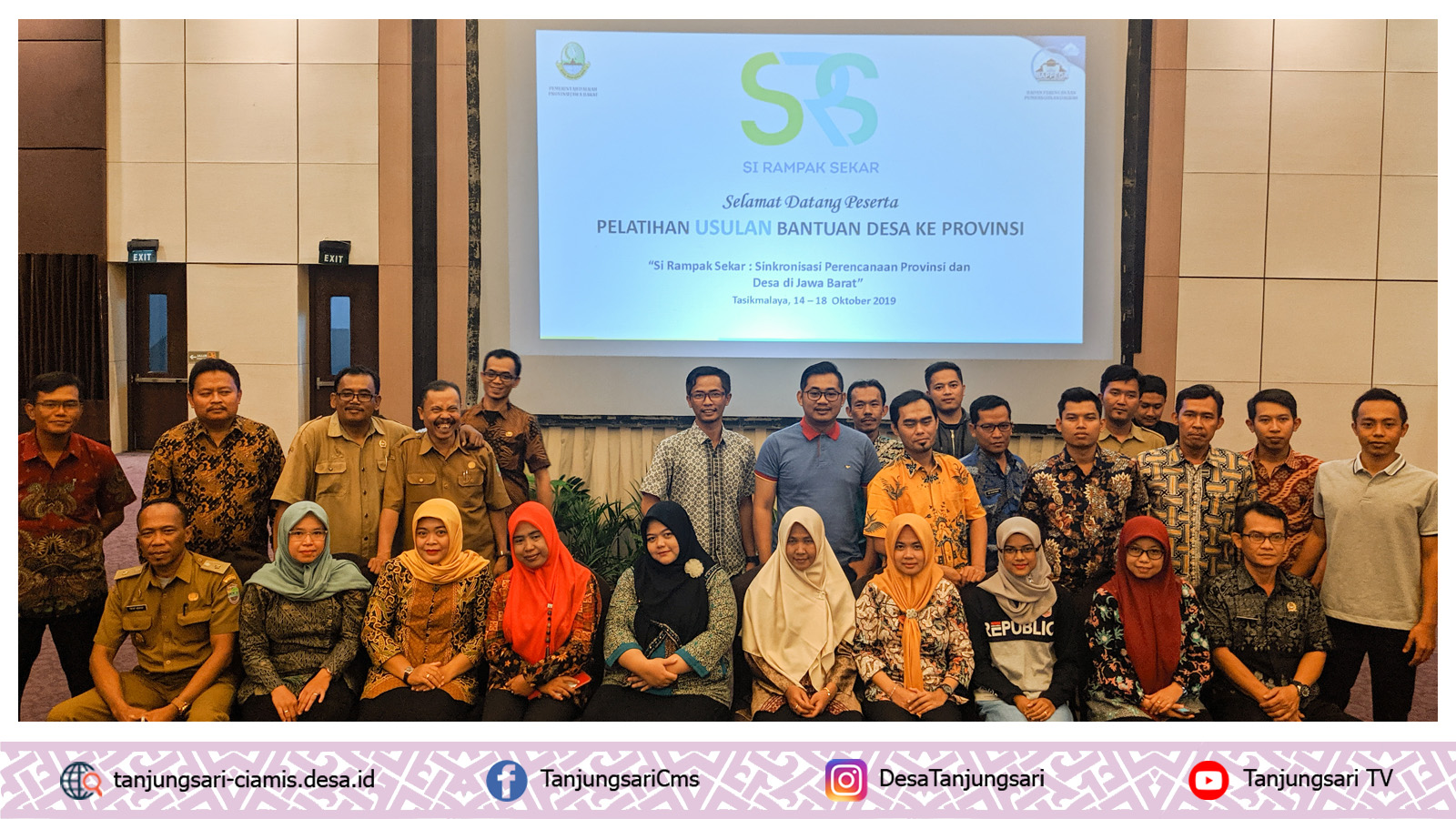 Foto Bersama Peserta Sirampak Sekar